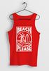 Herren Tank-Top Beach Please Surfing Surfboard Wave Welle Sommer Print Fashion Streetstyle Muskelshirt Neverless®preview