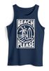 Herren Tank-Top Beach Please Surfing Surfboard Wave Welle Sommer Print Fashion Streetstyle Muskelshirt Neverless®preview