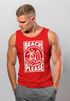 Herren Tank-Top Beach Please Surfing Surfboard Wave Welle Sommer Print Fashion Streetstyle Muskelshirt Neverless®preview