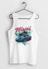 Herren Tank-Top Bedruckt Miami Beach Surfing Motiv USA Retro Automobil 80er  Muskelshirt Muscle Shirt Neverless®preview