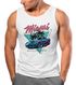 Herren Tank-Top Bedruckt Miami Beach Surfing Motiv USA Retro Automobil 80er  Muskelshirt Muscle Shirt Neverless®preview