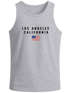 Herren Tank-Top Bedruckt Schriftzug California Los Angeles USA Amerika Flagge Muskelshirt Muscle Shirt Neverless®preview