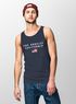 Herren Tank-Top Bedruckt Schriftzug California Los Angeles USA Amerika Flagge Muskelshirt Muscle Shirt Neverless®preview