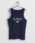 Herren Tank-Top Bedruckt Schriftzug California Los Angeles USA Amerika Flagge Muskelshirt Muscle Shirt Neverless®preview