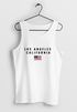 Herren Tank-Top Bedruckt Schriftzug California Los Angeles USA Amerika Flagge Muskelshirt Muscle Shirt Neverless®preview