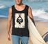 Herren Tank-Top Bedruckt Totenkopf Skull Spielkarte Pik Ass Kartenspiel Printshirt  Muskelshirt Muscle Shirt Neverless®preview