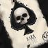 Herren Tank-Top Bedruckt Totenkopf Skull Spielkarte Pik Ass Kartenspiel Printshirt  Muskelshirt Muscle Shirt Neverless®preview