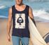 Herren Tank-Top Bedruckt Totenkopf Skull Spielkarte Pik Ass Kartenspiel Printshirt  Muskelshirt Muscle Shirt Neverless®preview