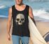 Herren Tank-Top Bedruckt Totenkopf Totenschädel Skull Tattoo Tribal Print Muskelshirt Muscle Shirt Neverless®preview