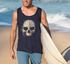 Herren Tank-Top Bedruckt Totenkopf Totenschädel Skull Tattoo Tribal Print Muskelshirt Muscle Shirt Neverless®preview