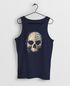 Herren Tank-Top Bedruckt Totenkopf Totenschädel Skull Tattoo Tribal Print Muskelshirt Muscle Shirt Neverless®preview