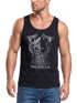 Herren Tank-Top Bedruckt Valhalla Wikinger Odin Wotan Axt Print Muskelshirt Muscle Shirt Neverless®preview