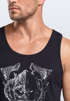 Herren Tank-Top Bedruckt Valhalla Wikinger Odin Wotan Axt Print Muskelshirt Muscle Shirt Neverless®preview