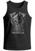 Herren Tank-Top Bedruckt Valhalla Wikinger Odin Wotan Axt Print Muskelshirt Muscle Shirt Neverless®preview