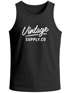 Herren Tank-Top Bedruckt Vintage Schriftzug Retro Design Aufdruck Print Muskelshirt Muscle Shirt Neverless®preview