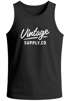 Herren Tank-Top Bedruckt Vintage Schriftzug Retro Design Aufdruck Print Muskelshirt Muscle Shirt Neverless®preview
