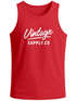Herren Tank-Top Bedruckt Vintage Schriftzug Retro Design Aufdruck Print Muskelshirt Muscle Shirt Neverless®preview