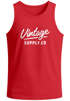 Herren Tank-Top Bedruckt Vintage Schriftzug Retro Design Aufdruck Print Muskelshirt Muscle Shirt Neverless®preview