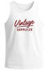 Herren Tank-Top Bedruckt Vintage Schriftzug Retro Design Aufdruck Print Muskelshirt Muscle Shirt Neverless®preview