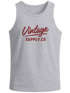 Herren Tank-Top Bedruckt Vintage Schriftzug Retro Design Aufdruck Print Muskelshirt Muscle Shirt Neverless®preview