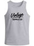 Herren Tank-Top Bedruckt Vintage Schriftzug Retro Design Aufdruck Print Muskelshirt Muscle Shirt Neverless®preview