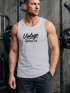 Herren Tank-Top Bedruckt Vintage Schriftzug Retro Design Aufdruck Print Muskelshirt Muscle Shirt Neverless®preview