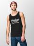 Herren Tank-Top Bedruckt Vintage Schriftzug Retro Design Aufdruck Print Muskelshirt Muscle Shirt Neverless®preview