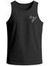 Herren Tank-Top Bedruckt Vogel Origami Polygon Brustprint Logo Muskelshirt Neverless®preview