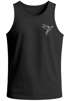 Herren Tank-Top Bedruckt Vogel Origami Polygon Brustprint Logo Muskelshirt Neverless®preview