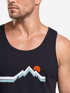 Herren Tank-Top Berg Wandern Natur Outdoor Aufdruck Print Muskelshirt Neverless®preview