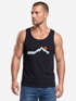 Herren Tank-Top Berg Wandern Natur Outdoor Aufdruck Print Muskelshirt Neverless®preview
