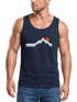 Herren Tank-Top Berg Wandern Natur Outdoor Aufdruck Print Muskelshirt Neverless®preview