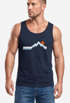 Herren Tank-Top Berg Wandern Natur Outdoor Aufdruck Print Muskelshirt Neverless®preview