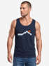 Herren Tank-Top Berg Wandern Natur Outdoor Aufdruck Print Muskelshirt Neverless®preview