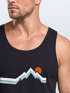 Herren Tank-Top Berg Wandern Natur Outdoor Aufdruck Print Muskelshirt Neverless®preview