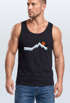 Herren Tank-Top Berg Wandern Natur Outdoor Aufdruck Print Muskelshirt Neverless®preview
