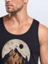 Herren Tank-Top Berge Wandern Outdoor Grafikshirt Naturmotiv Frontprint Sommer Muskelshirt Fashion Neverless®preview