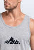 Herren Tank-Top Berge Wandern Polygon Design Print Outdoor Muskelshirt Neverless®preview