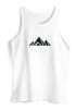 Herren Tank-Top Berge Wandern Polygon Design Print Outdoor Muskelshirt Neverless®preview