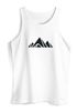 Herren Tank-Top Berge Wandern Polygon Design Print Outdoor Muskelshirt Neverless®preview