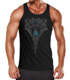 Herren Tank-Top Berserker Bär Wikinger Krieger Odin Thor Valhalla Runen Nordische Mythologie Muscle Shirt Neverless®preview
