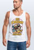 Herren Tank-Top Big Kahuna Burger Printshirt lustig Aufdruck Surfen Welle Film-Parodie Muskelshirt Neverless®preview