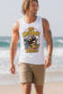 Herren Tank-Top Big Kahuna Burger Printshirt lustig Aufdruck Surfen Welle Film-Parodie Muskelshirt Neverless®preview