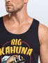 Herren Tank-Top Big Kahuna Burger Printshirt lustig Aufdruck Surfen Welle Film-Parodie Muskelshirt Neverless®preview