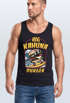Herren Tank-Top Big Kahuna Burger Printshirt lustig Aufdruck Surfen Welle Film-Parodie Muskelshirt Neverless®preview