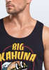 Herren Tank-Top Big Kahuna Burger Printshirt lustig Aufdruck Surfen Welle Film-Parodie Muskelshirt Neverless®preview