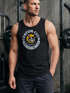 Herren Tank-Top Biker Motiv Racing Cat Schriftzug Ride Fast Die Last Fashion Streetstyle Muskelshirt Muscle Shirt Neverless®preview