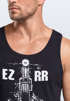 Herren Tank-Top Biker Motorrad Chopper Motiv Front Vintage Neverless®preview