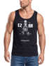 Herren Tank-Top Biker Motorrad Chopper Motiv Front Vintage Neverless®preview