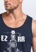 Herren Tank-Top Biker Motorrad Chopper Motiv Front Vintage Neverless®preview